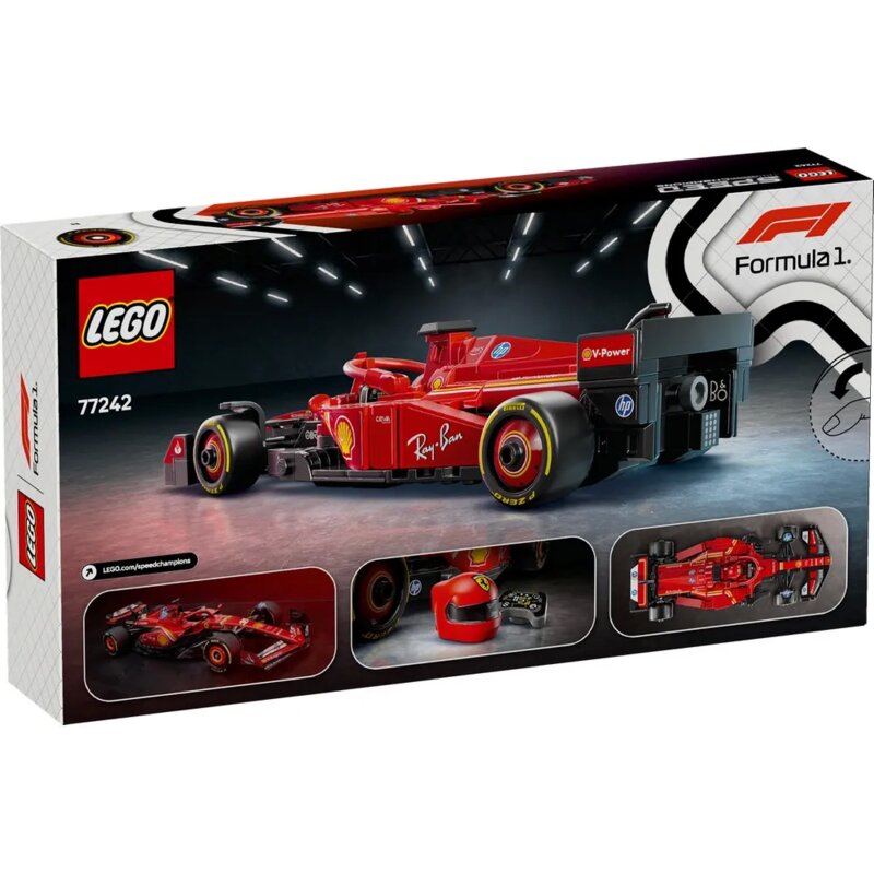 LEGO® Speed Champions Ferrari SF-24 F1 trkački automobil sa mini-figurom - dodatni pogled