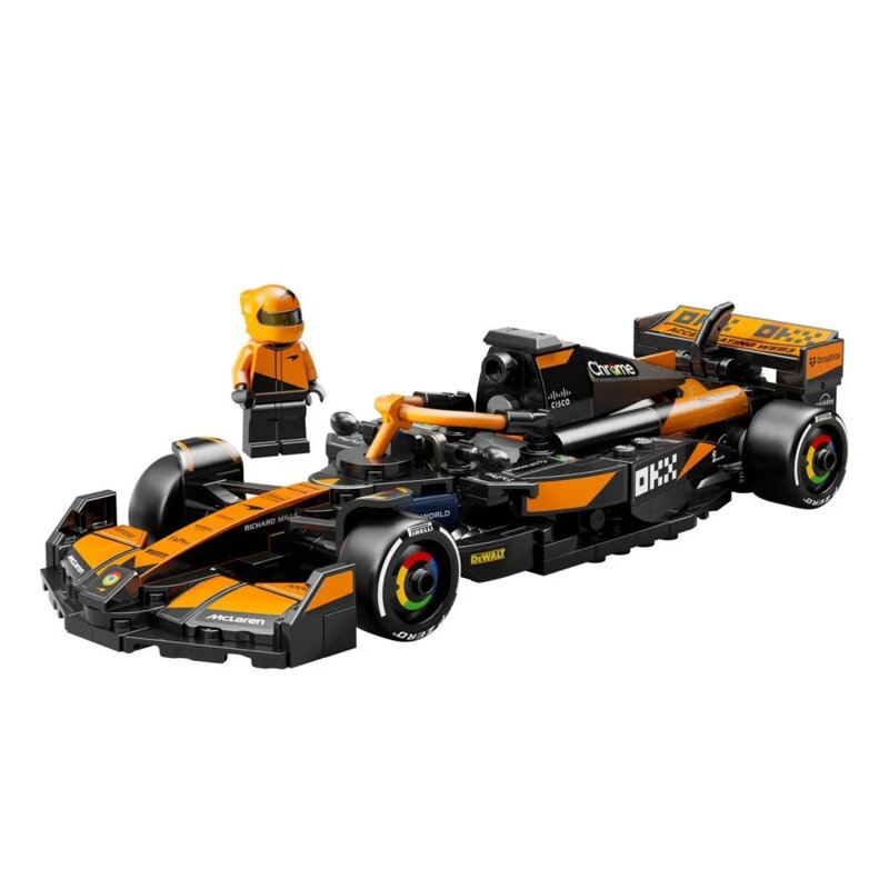 LEGO® Speed Champions McLaren F1 Team MCL38 trkački automobil - dodatni pogled