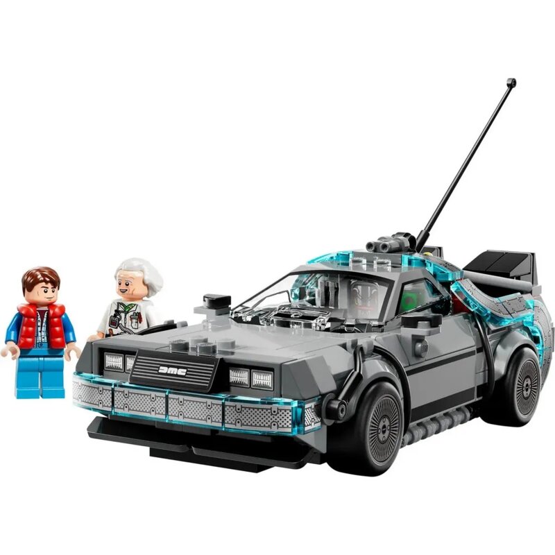 LEGO Speed Champions Vremeplov iz filma Povratak u budućnost (77256) - dodatni pogled