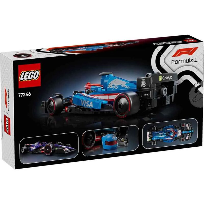 LEGO® Speed Champions VCARB 01 – Visa Cash App RB F1 bolid - dodatni pogled
