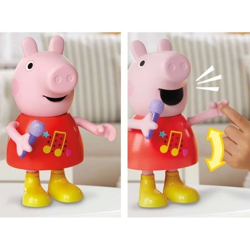 Peppa Prase Plišana Igračka – Priča i Peva - dodatni pogled