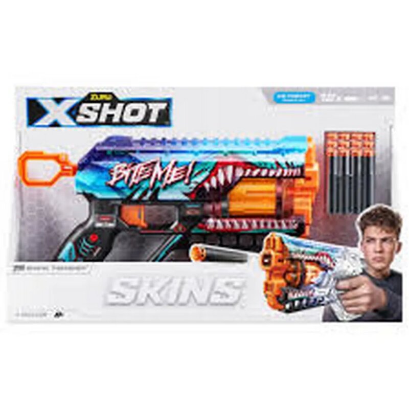 X-Shot Griefer blaster sa rotirajućom cevi - dodatni pogled