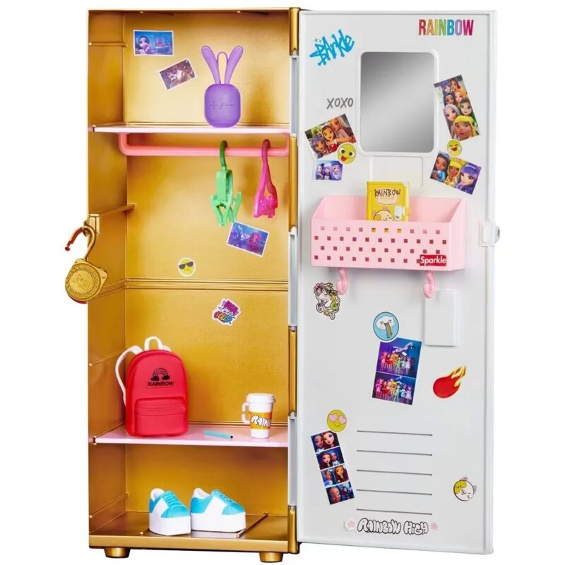 Rainbow High Swim Locker Playset – Set Ormarić za Lutke sa Dodacima - dodatni pogled