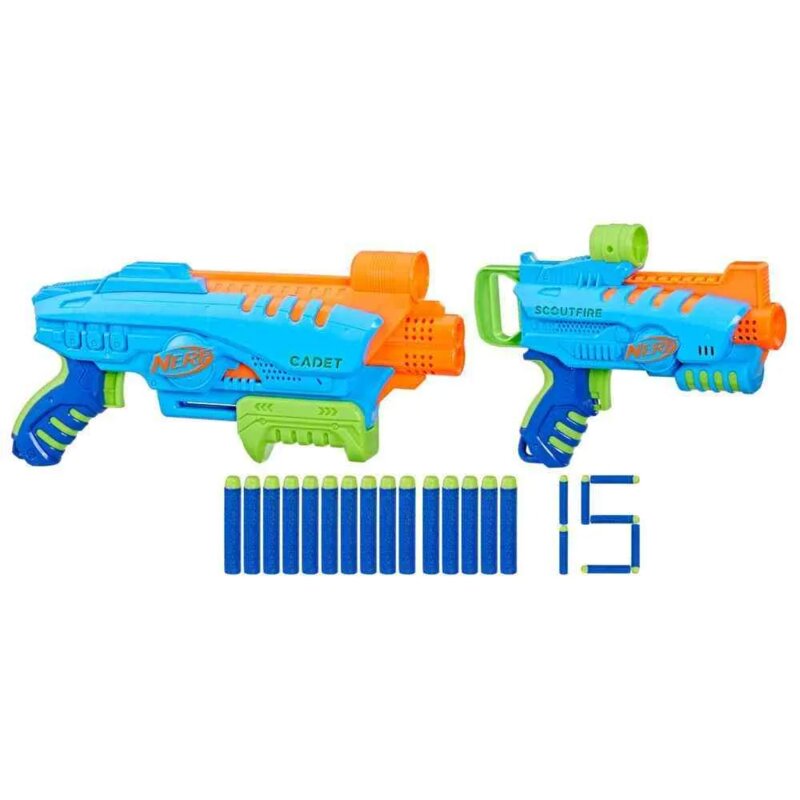 Nerf Elite Jr Ultimate Starter Set – dečiji blaster sa strelicama i ciljevima - dodatni pogled