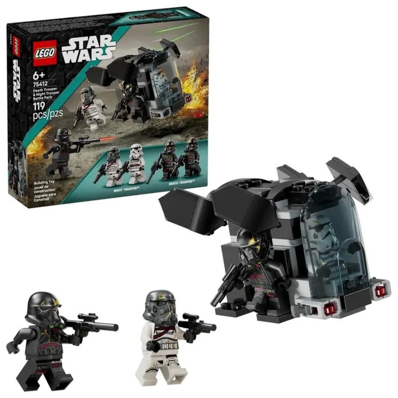LEGO® Star Wars Ahsoka Borbeni paket Smrtonosni vojnik i Noćni vojnik 75412 - dodatni pogled