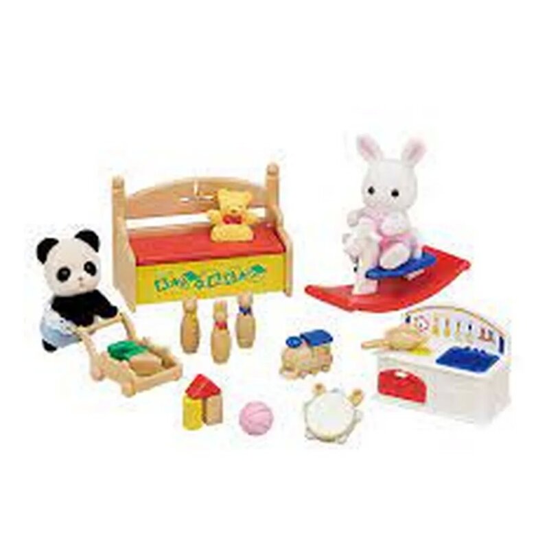 Sylvanian Families set igračaka – Bebe Zečić i Pandica - dodatni pogled