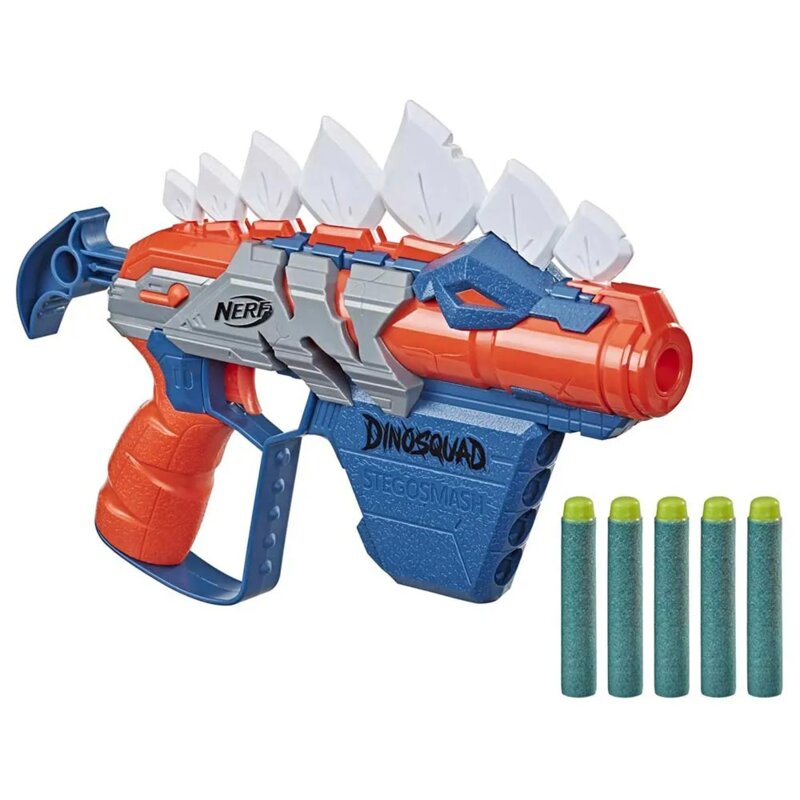 Nerf Dino Squad Stegosmash blaster sa 5 strelica - dodatni pogled
