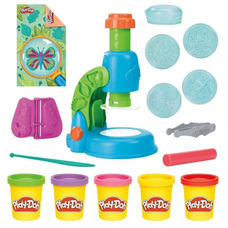 Play-Doh Light n' Look mikroskop set za kreativnu igru - dodatni pogled