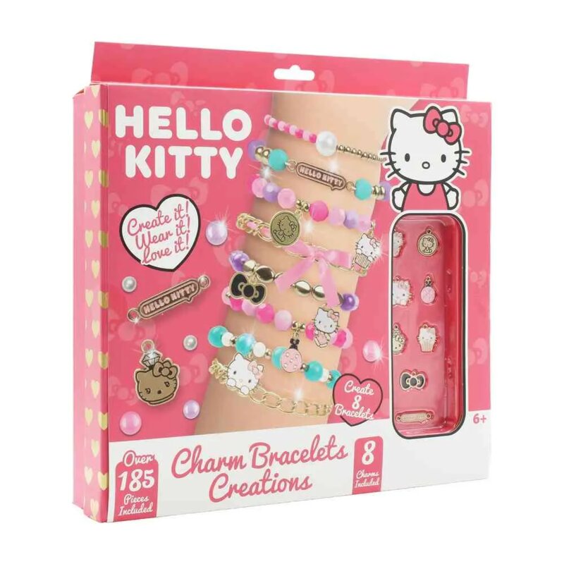 Hello Kitty set za izradu narukvica sa perlama i privescima - dodatni pogled