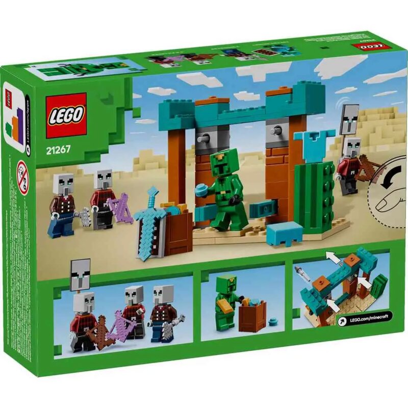 LEGO® Minecraft Pustinjska patrola seljaka - dodatni pogled