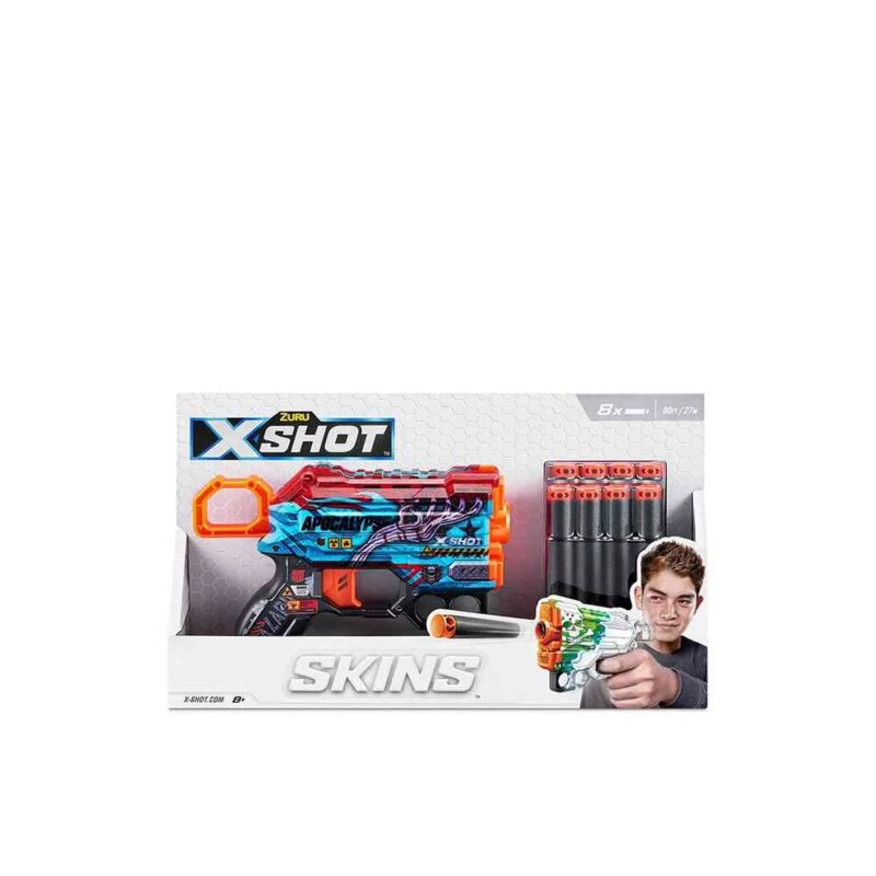 X-Shot Skins Flux Blaster – blaster za decu - dodatni pogled