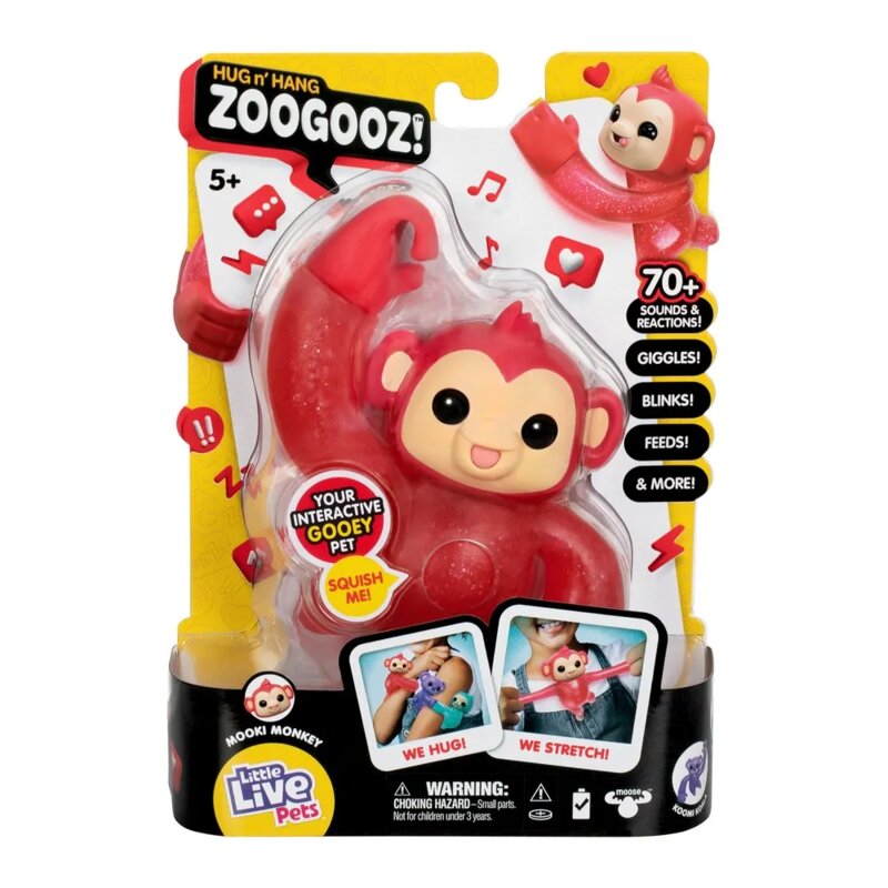 Zoogooz interaktivni gnjecavi ljubimac - dodatni pogled