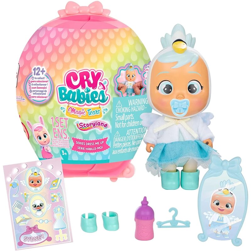 Cry Babies Magic Tears Dress Me Up Lutka sa Garderoberom - dodatni pogled