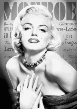 3D Slika - Marilyn Monroe - dodatni pogled