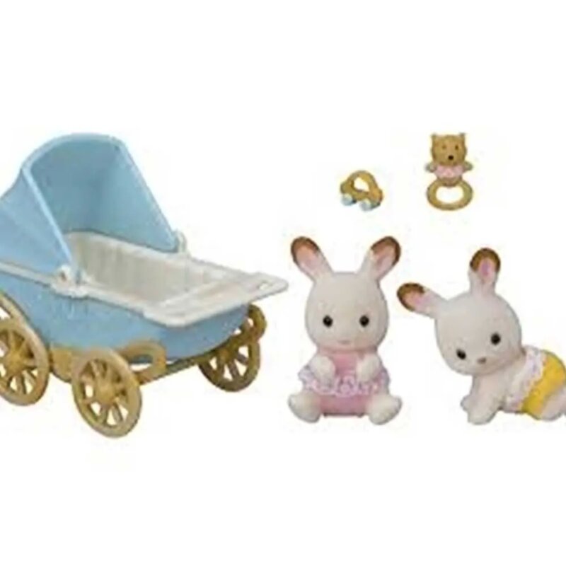 Sylvanian Families Coko Zeke Blizanci – Set Figura sa Kolicima - dodatni pogled
