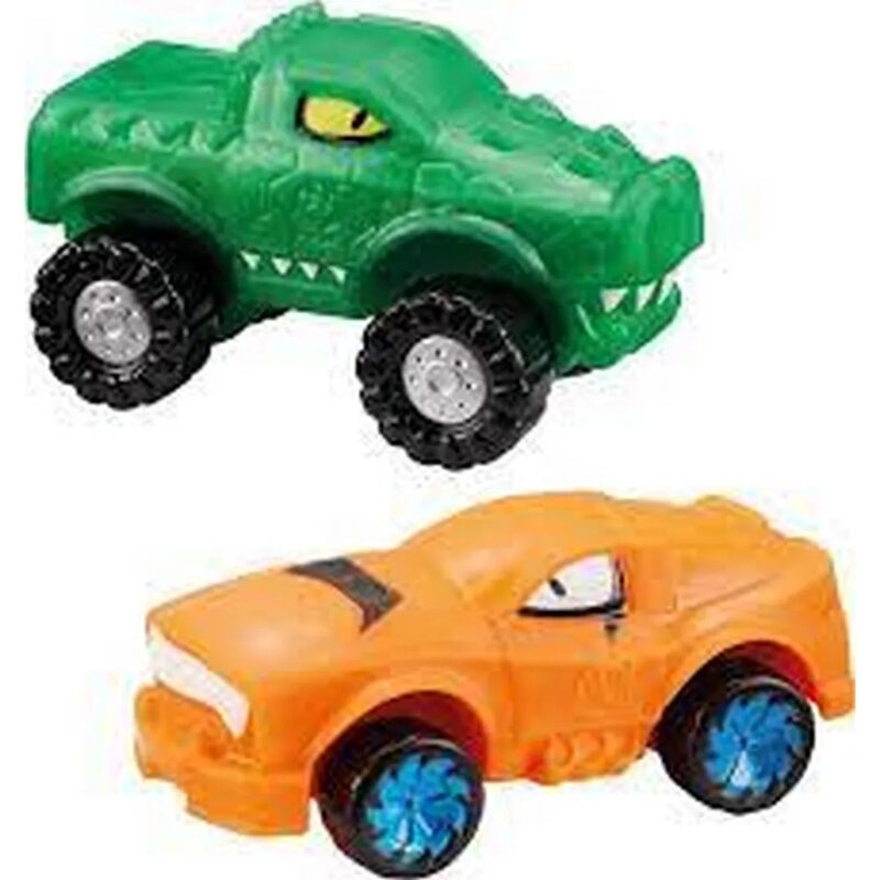 Goo Jit Zu Goomobil Versus Set — Bravlin' Blazagon protiv Treadz Shredz - dodatni pogled