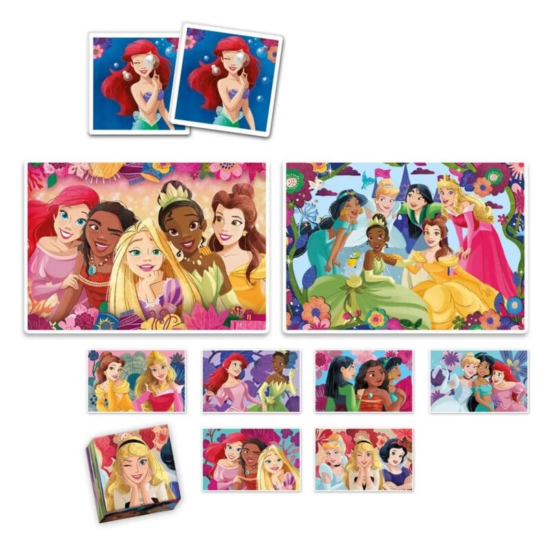 Clementoni Edukativni set 4u1 Princess – puzle i društvena igra - dodatni pogled