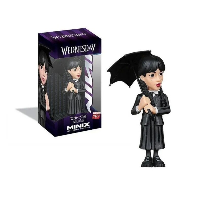 MINIX Figura Wednesday Addams sa kišobranom - dodatni pogled