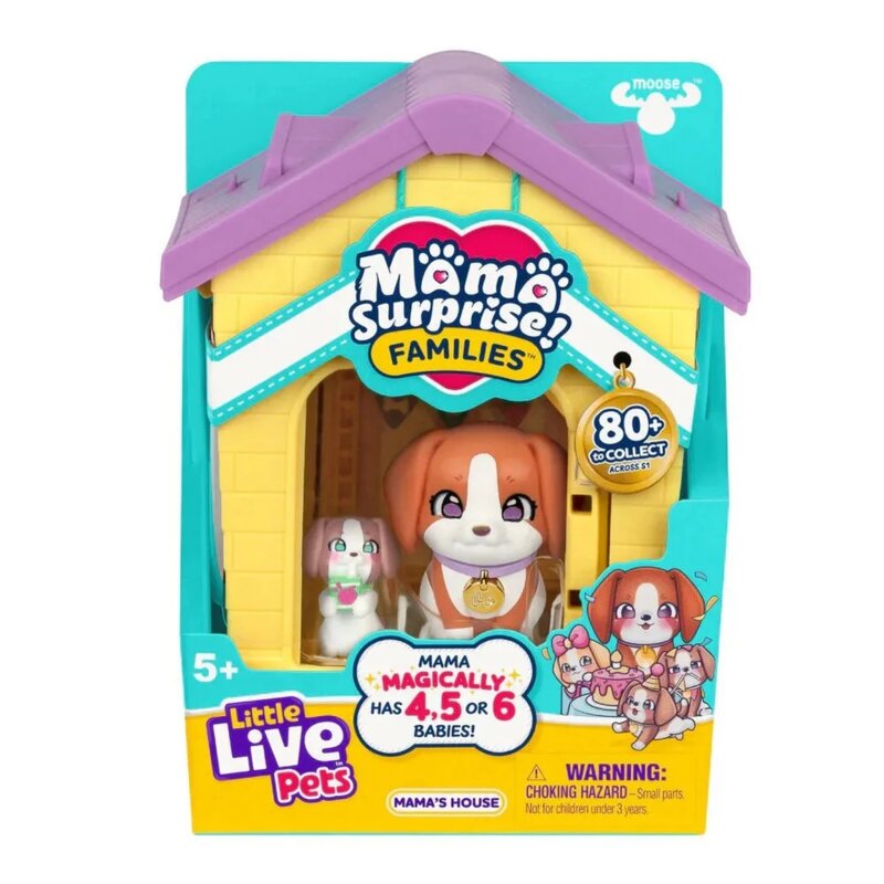 Little Live Pets Mama's House – interaktivna plišana igračka sa bebama iznenađenja - dodatni pogled
