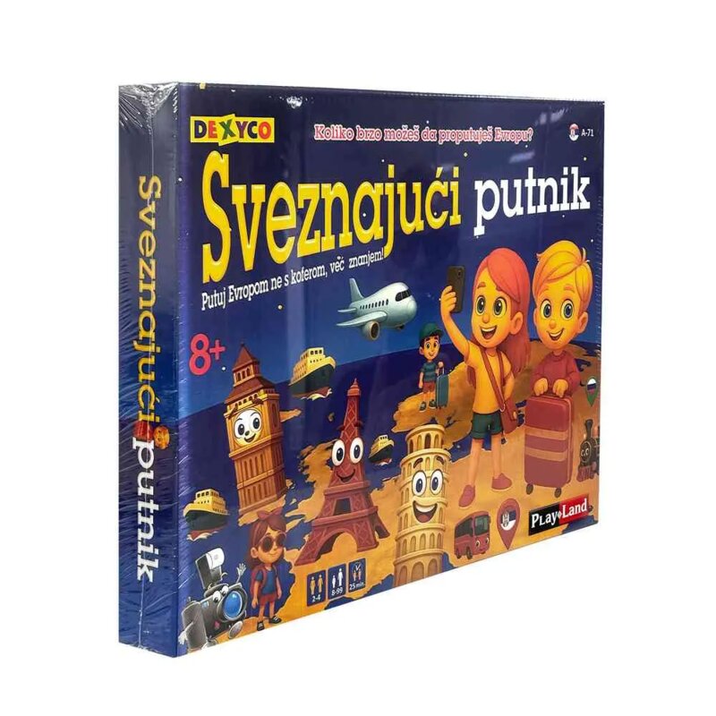 Play Land Sveznajući putnik – edukativna društvena igra - dodatni pogled