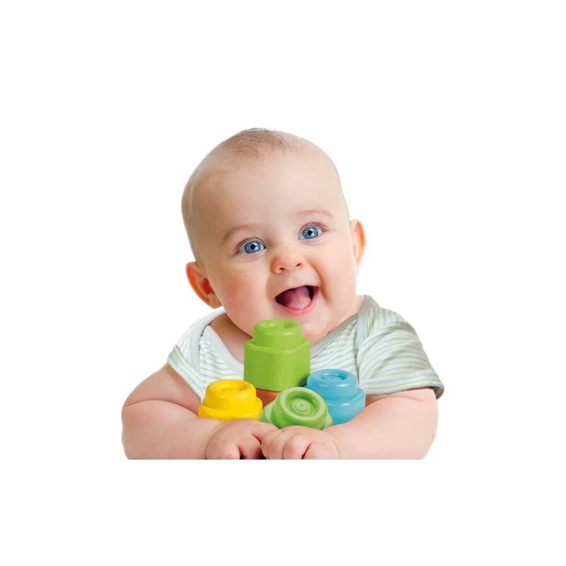 Clemmy kocke – mekane gumene kockice za bebe, set od 10 kom - dodatni pogled