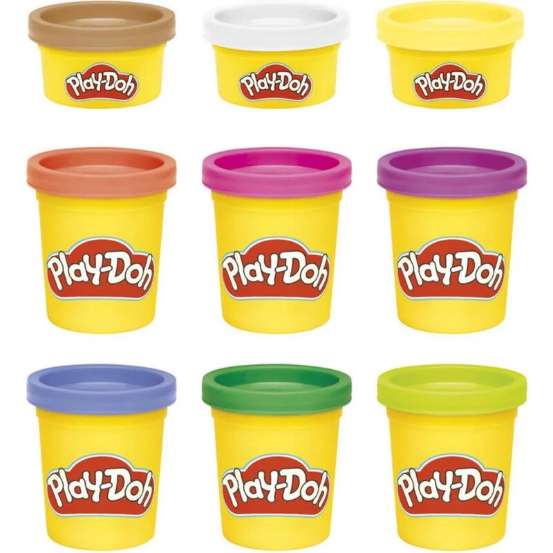 Play-Doh set plastelina 9 kanti u raznim bojama - dodatni pogled