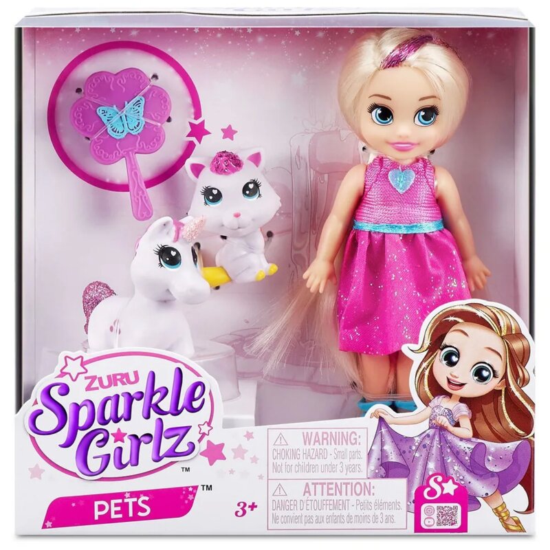 Sparkle Girlz Lutkica sa Ljubimcem Jednorogom i Setom za Frizuru - dodatni pogled