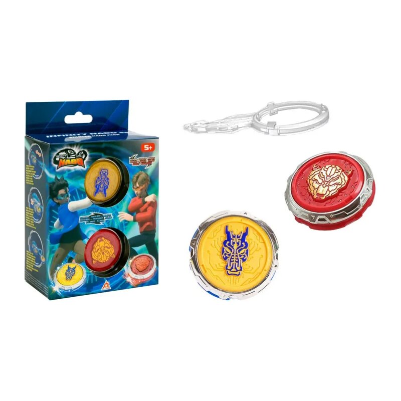 Nado Starter Pack Fury Wave Dragon vs Blazing War Bear – set 2 metalne čigre - dodatni pogled