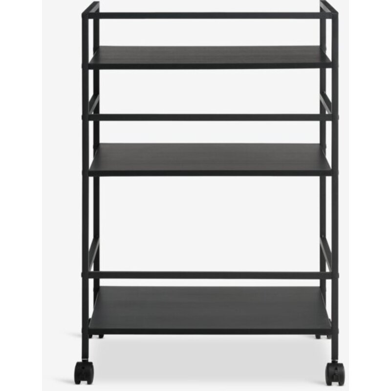 Pokretna polica sa tri nivoa Š50xV75xD33cm - dodatni pogled