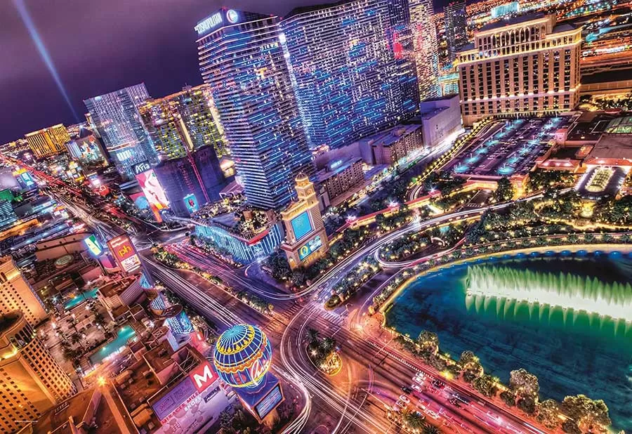 Puzzle slagalica 2000 delova Las Vegas Clementoni HQC 32555