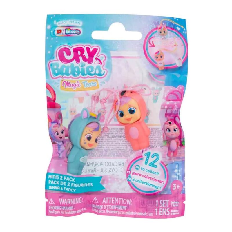 Cry Babies Minis set od 2 lutke – mini figure za skupljanje - dodatni pogled