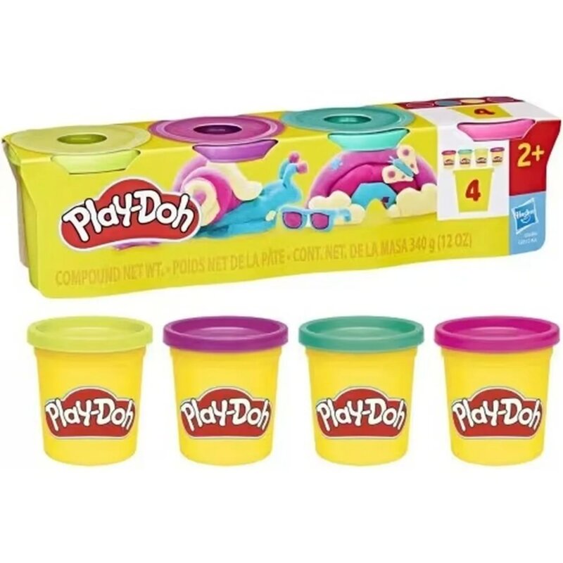 Play-Doh Classic set plastelina za modelovanje – 4 kantice - dodatni pogled