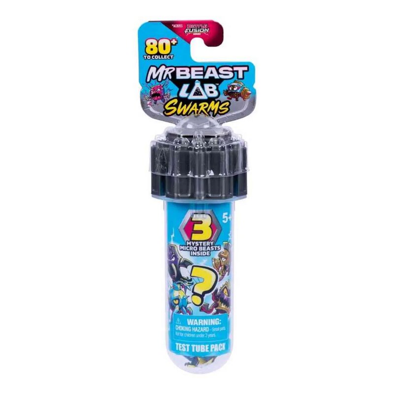MrBeast Lab Swarms Battle Fusion – set od 3 mini figure - dodatni pogled