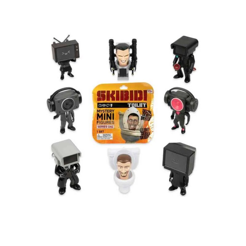 Skibidi Toilet mini figura - iznenađenje - dodatni pogled