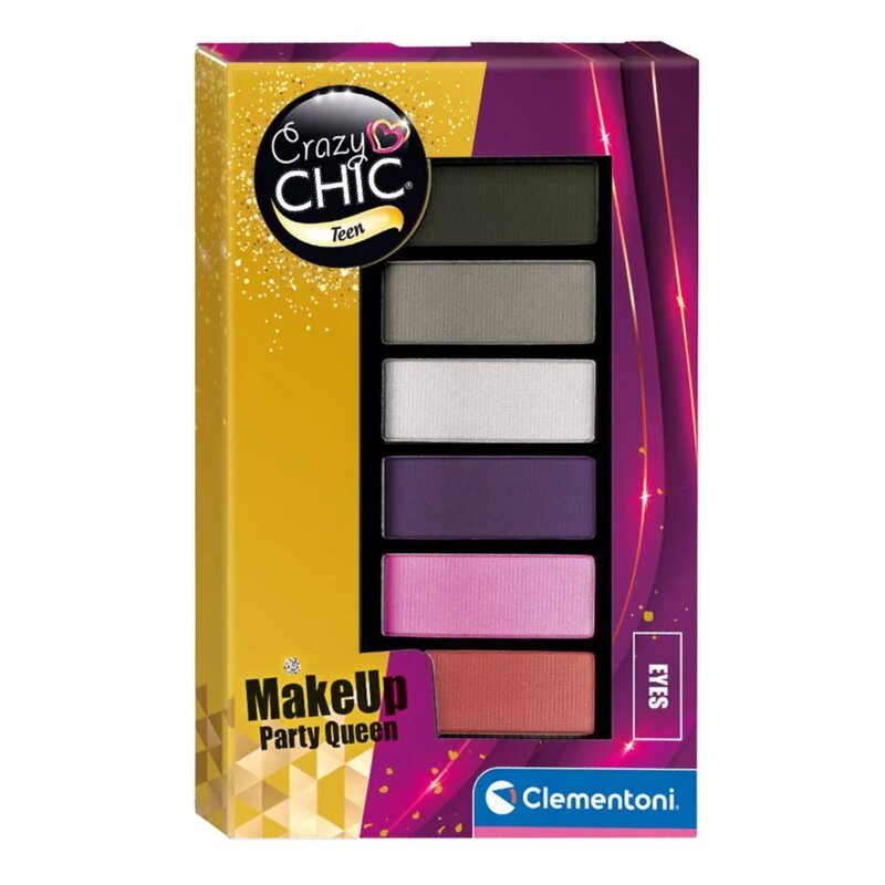 Crazy Chic kreativni set za šminkanje – paleta senki sa 6 boja - dodatni pogled