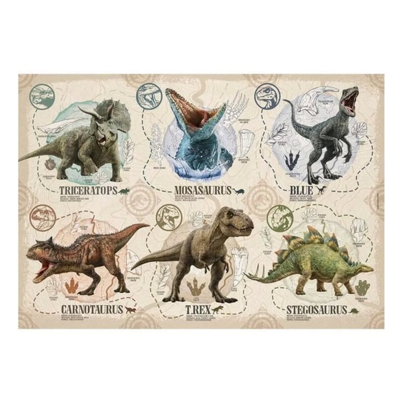 Clementoni Puzzle 104 dela Jurassic World - dodatni pogled
