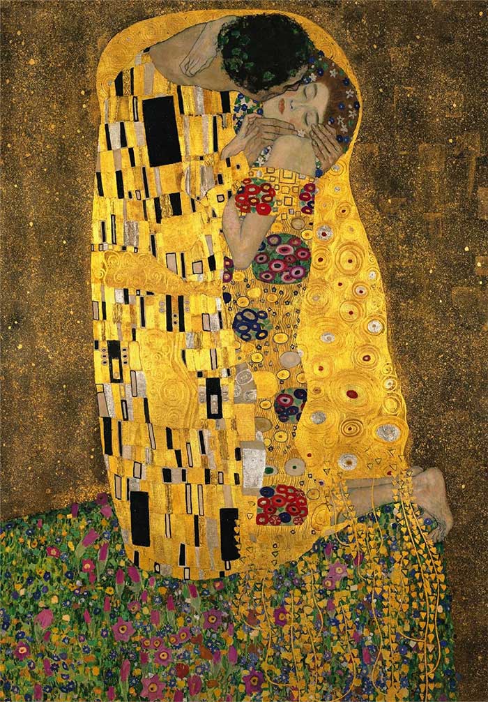 Puzzle 1000 delova Gustav Klimt Poljubac Clementoni 31442 - dodatni pogled