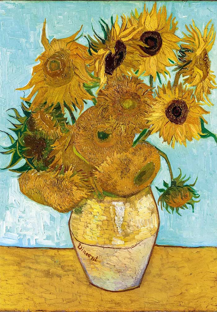 Puzzle 1000 delova Van Gog Suncokreti Clementoni 31438 - dodatni pogled