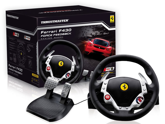 Thrustmaster Ferrari® F430 Force Feedback volan - dodatni pogled