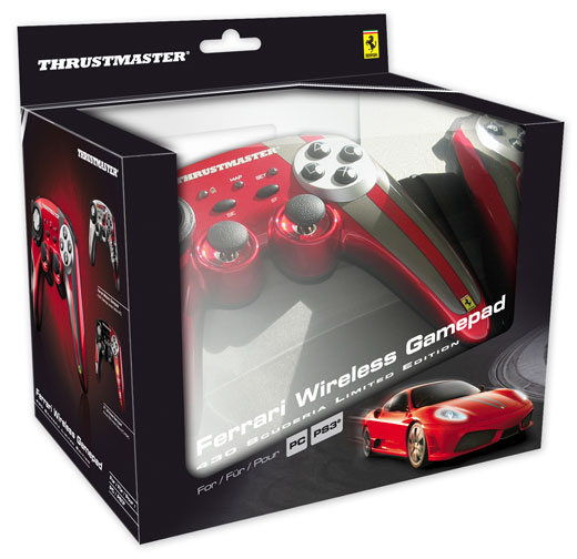 ThrustMaster Bežični Ferrari 430 Scuderia Gamepad - dodatni pogled