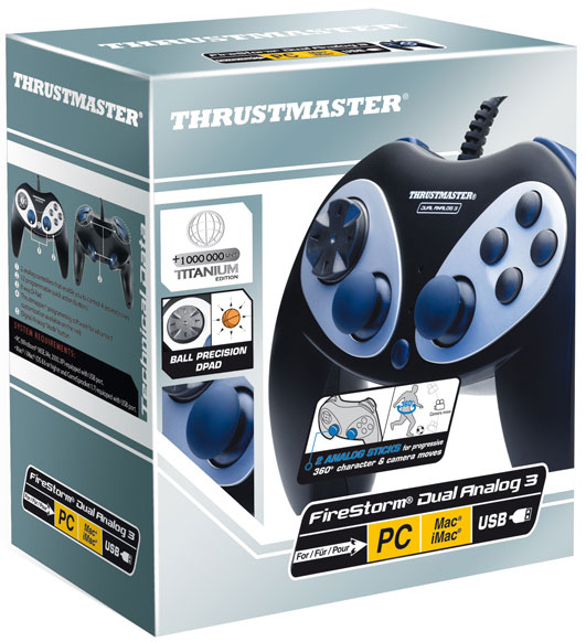 ThrustMaster kontroler Firestorm Dual Analog 3 - dodatni pogled