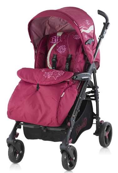 Chipolino kolica  Pooky bordo - dodatni pogled