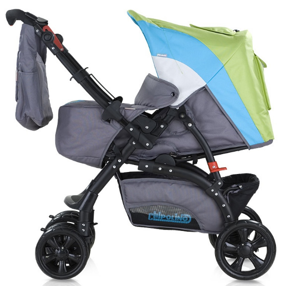 Chipolino Kolica Dakota lime/sky - dodatni pogled