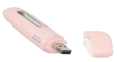 Xwave MP3 player S-08 2GB Pink - dodatni pogled