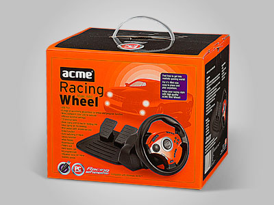 Acme USB Trkački Volan WB01 - dodatni pogled