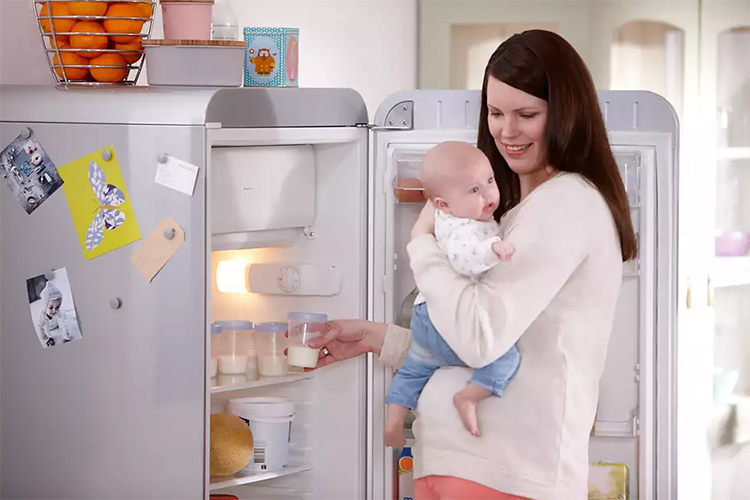 Philips Avent Čašice Via 5 kom. za odlaganje izdojenog mleka i hrane SCF619/05 - dodatni pogled