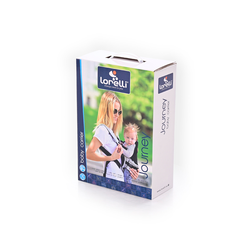 Lorelli Kengur nosiljka za bebe do 9kg Journey blue 10010120002 - dodatni pogled