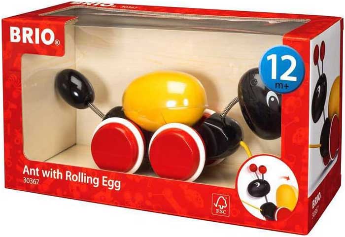 BRIO Igračka Mrav na povlačenje 30367 - dodatni pogled