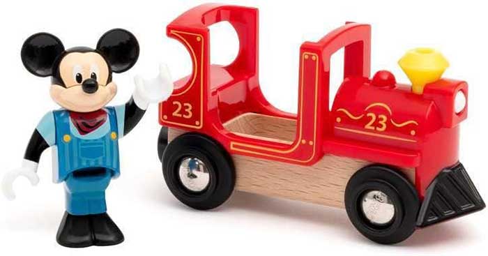 BRIO Disney Lokomotiva i figurica Mickey Mouse 32282 - dodatni pogled