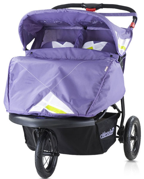 Chipolino Kolica Duo purple - dodatni pogled